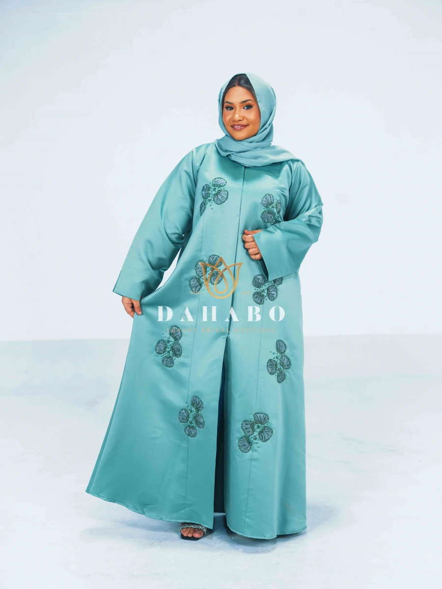 Mint Green Abaya