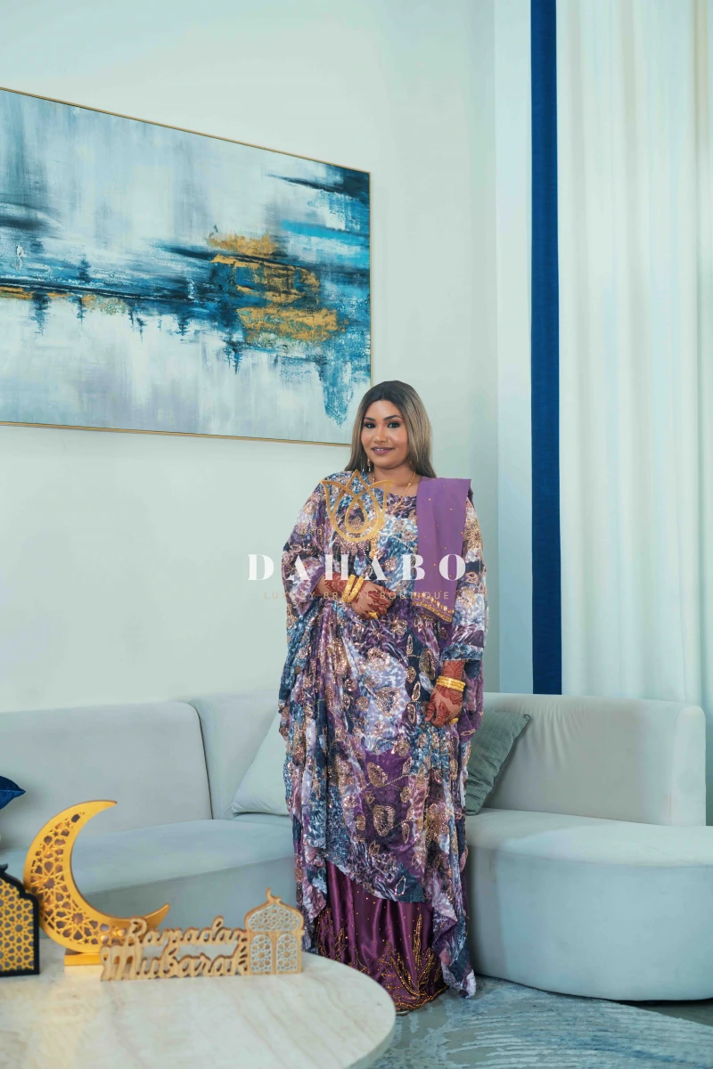 Leyla Purple Dirac Set