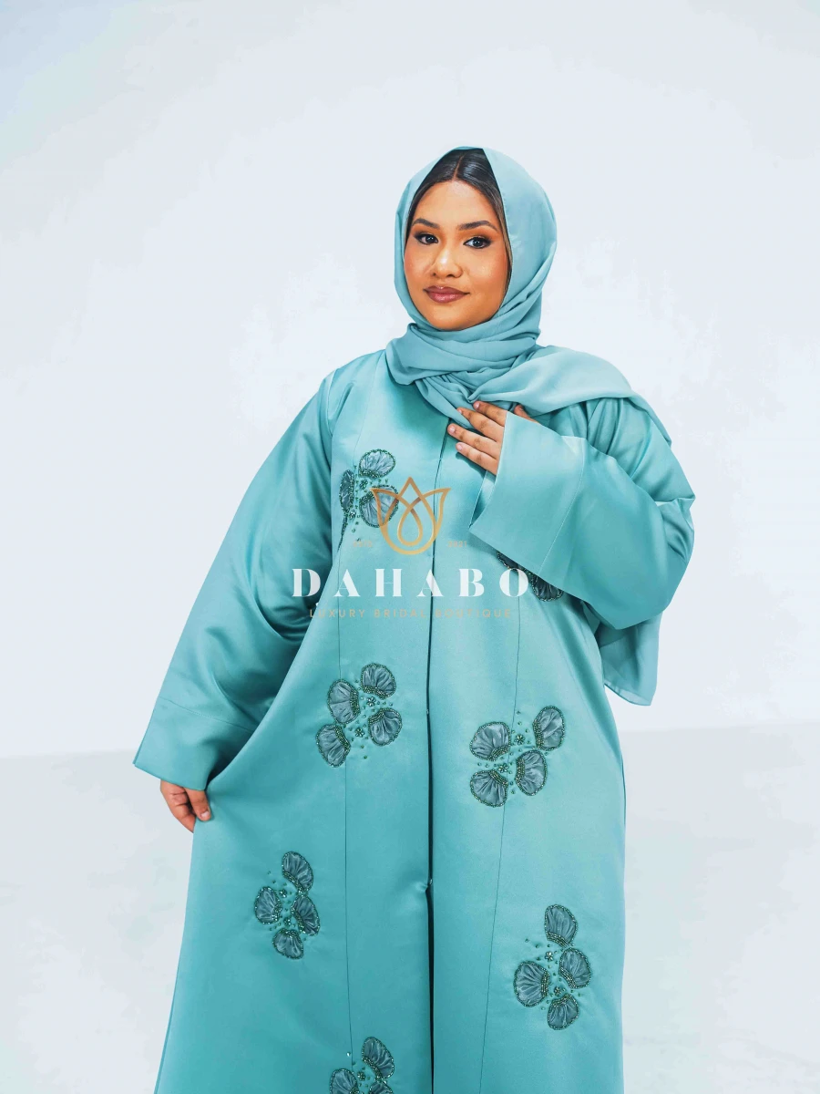 Mint Green Abaya