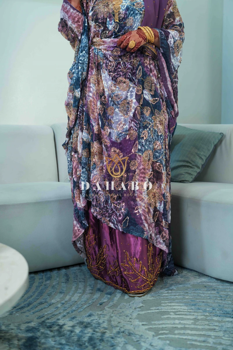 Leyla Purple Dirac Set