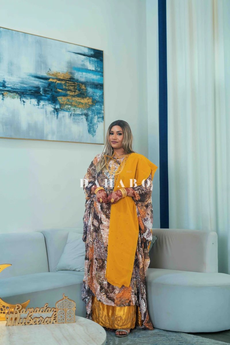 Leyla Yellow Dirac Set