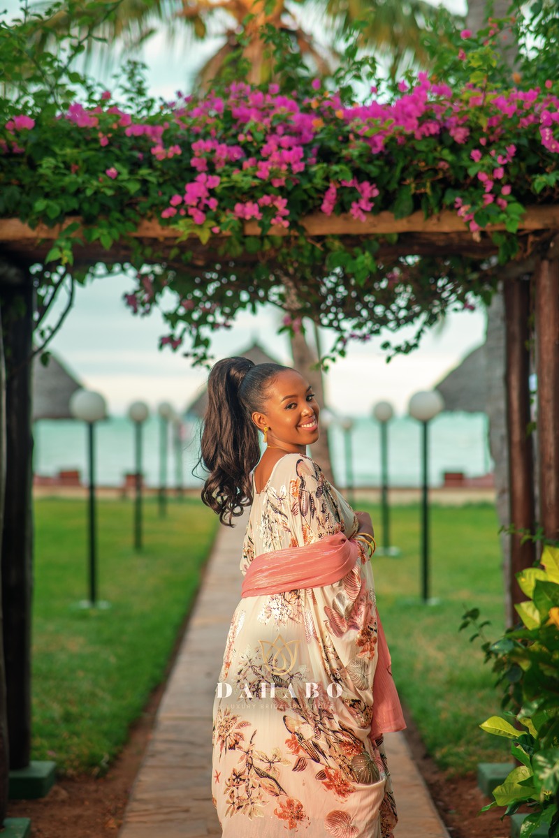 Dusty Pink Harir