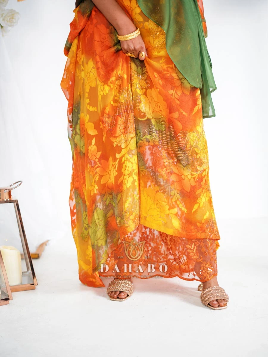 Burnt Orange Harir Dirac