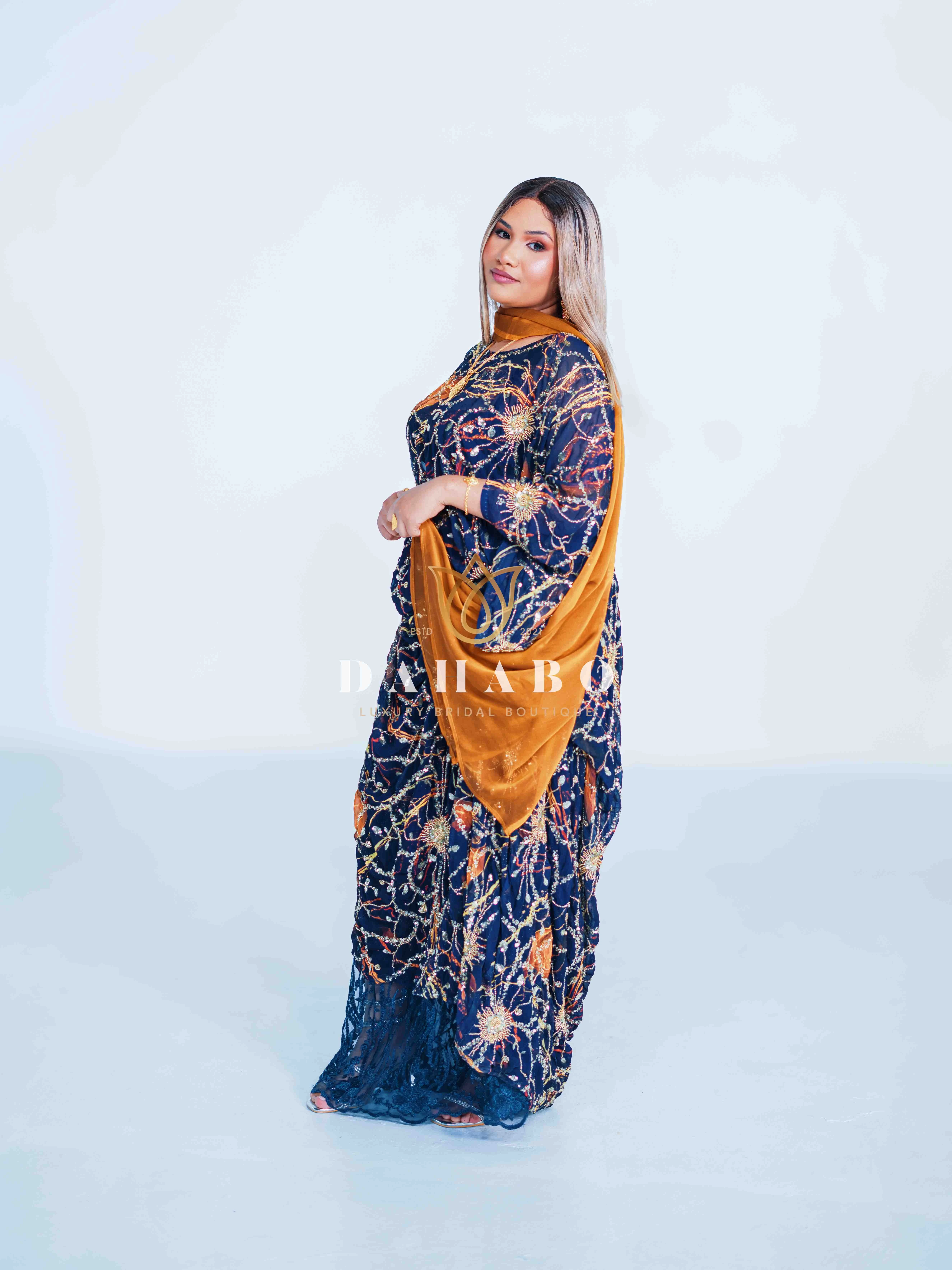 Hanifa Dark Blue
