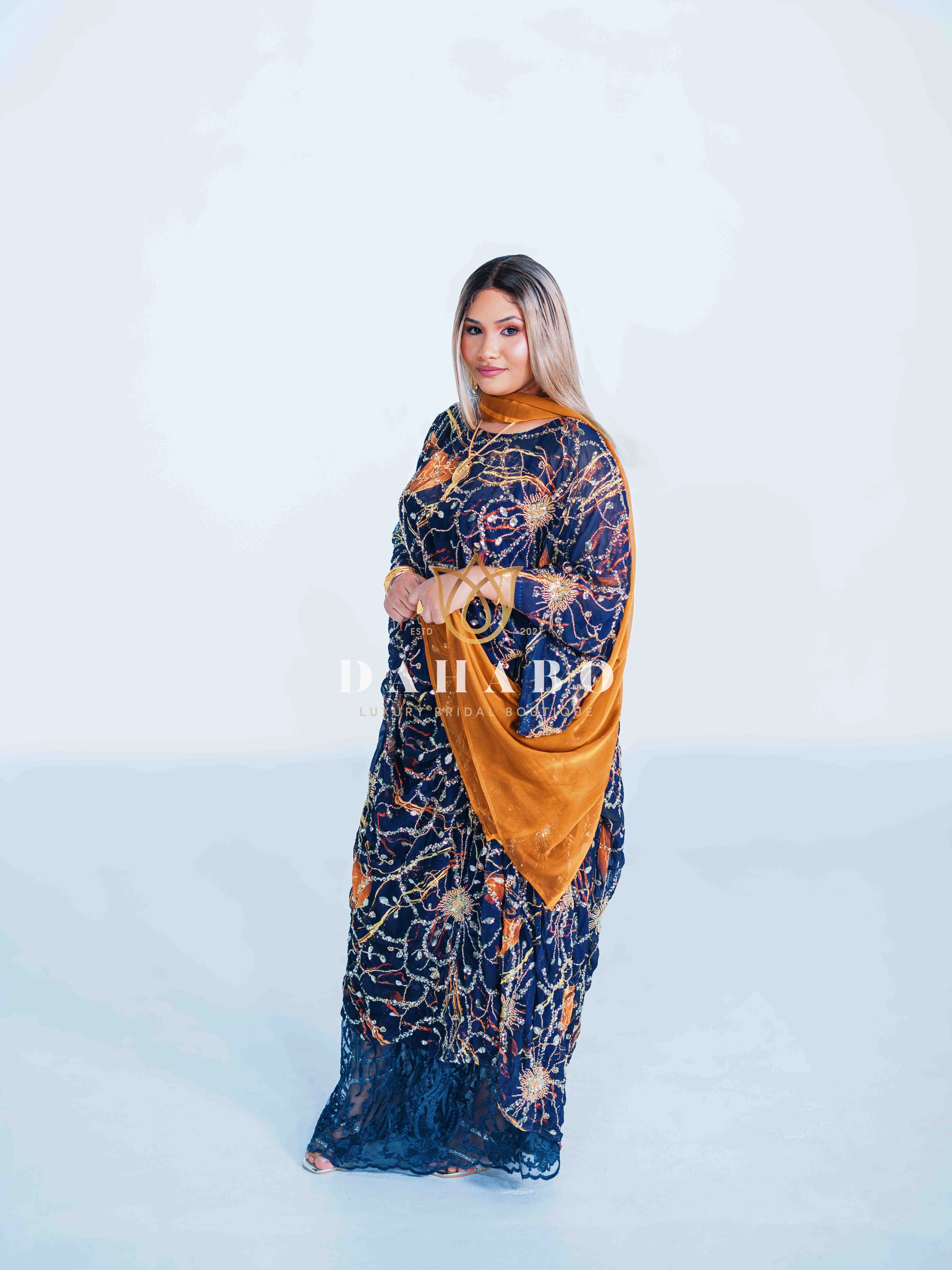 Hanifa Dark Blue