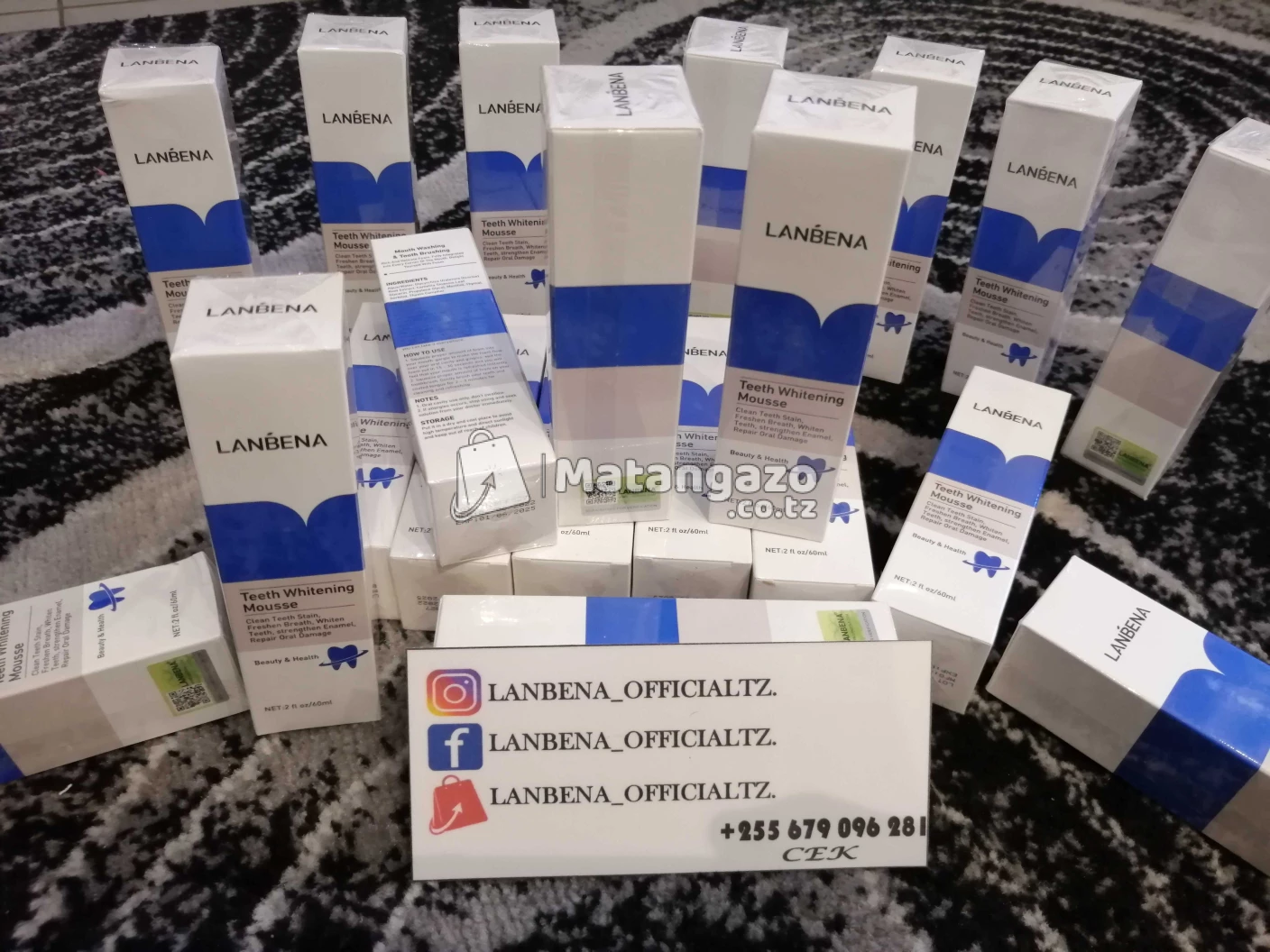 Lanbena Teeth Whitening Mousse