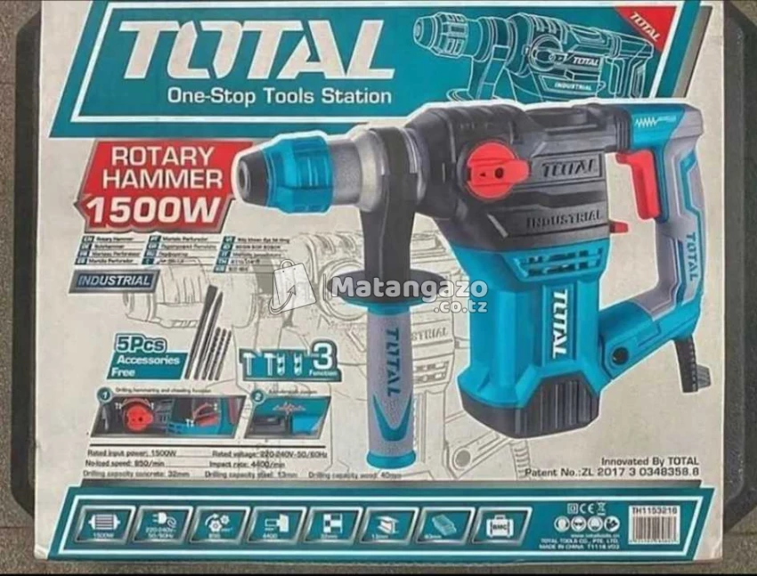 Total Rotary Hammer 1500watts