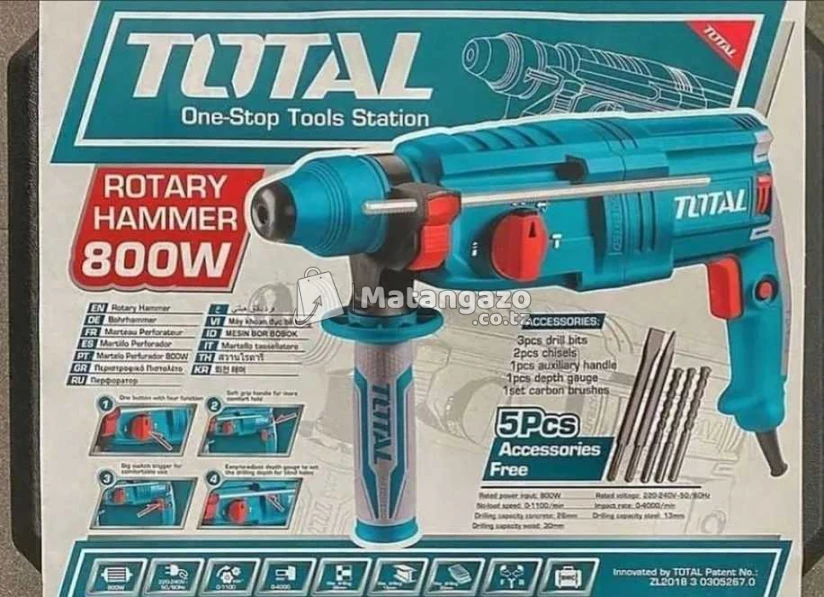Total Rotary Hammer 800watts