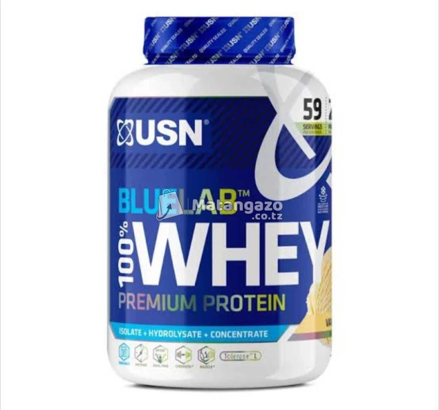 Blue Lab Whey Protein Powder