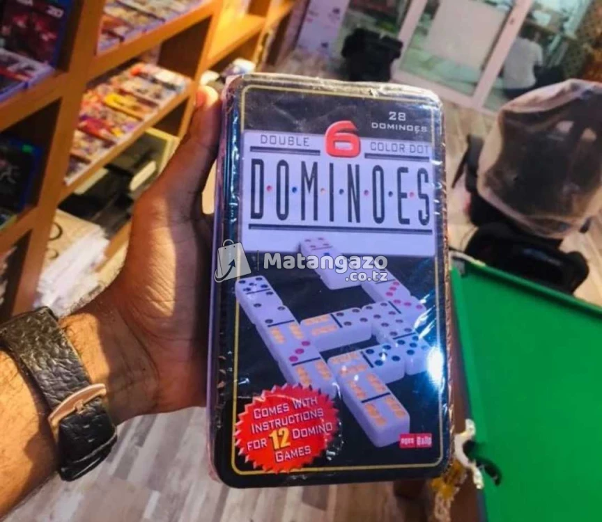 Double 6 Color Dot Dominoes
