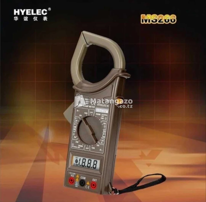 Huayi M266 Digital Ac Clamp Meter Insulation Resistance Test Ammeter 1000a