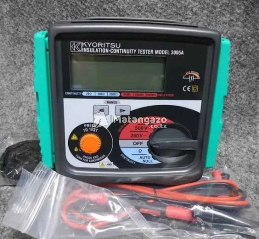 Insulation - Continuity Tester Kyoritsu 3005a