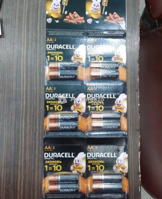 Aa Duracel 6cards