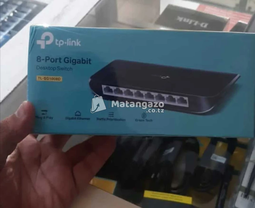 Desktop Switch 8 Port Gigabit