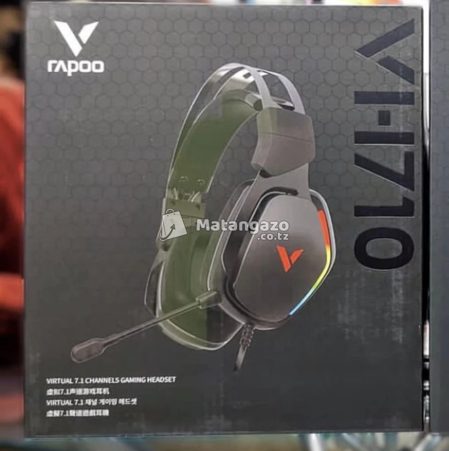 Rapoo Wired Gaming Headset Rgb Vh710