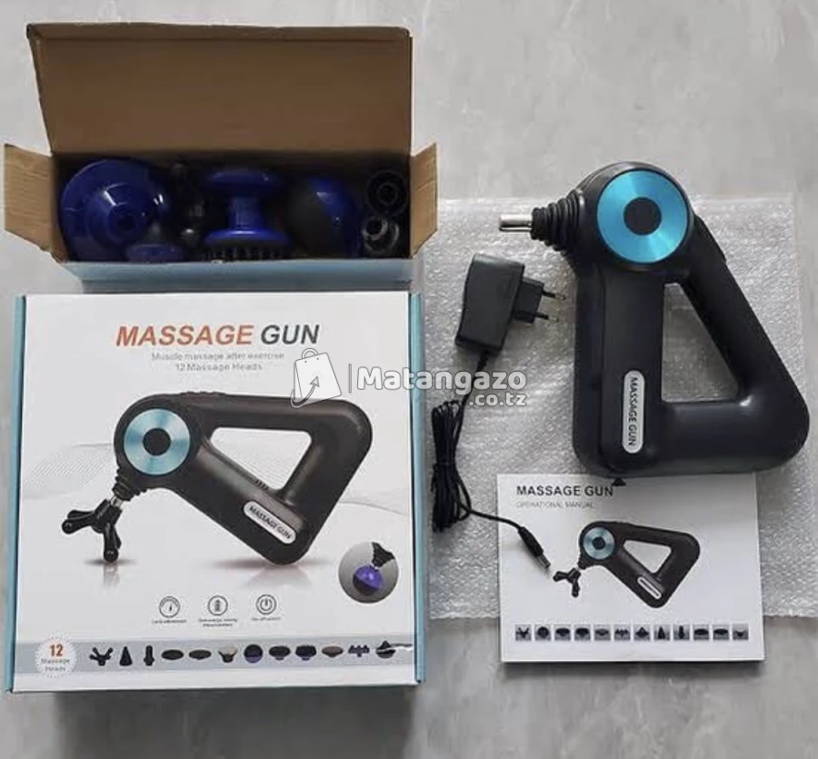 Massage Gun With 12 Heads