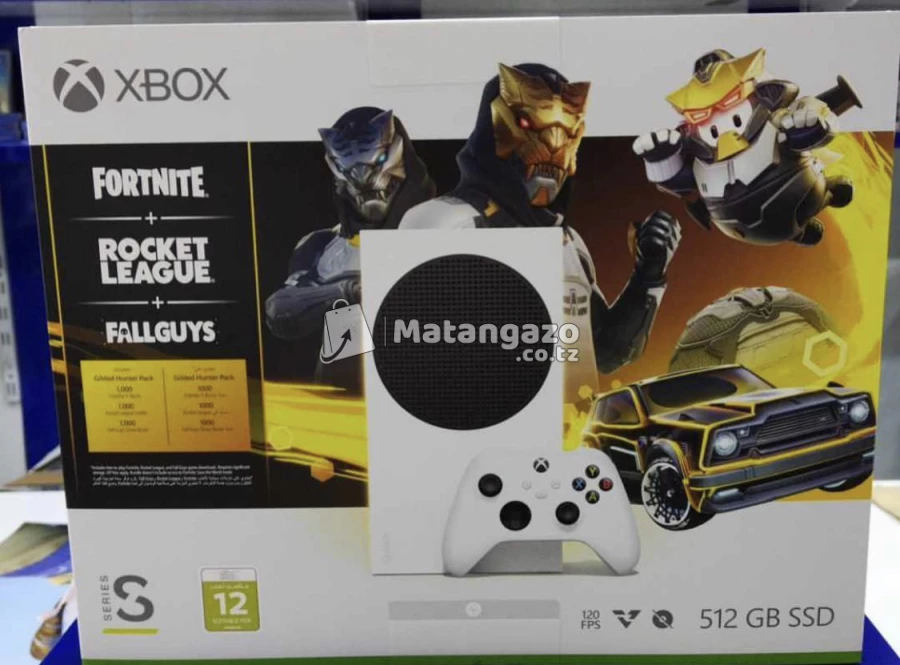 Xbox Series S 512gb Comes With Forntite , Rocket League & Fall Guys