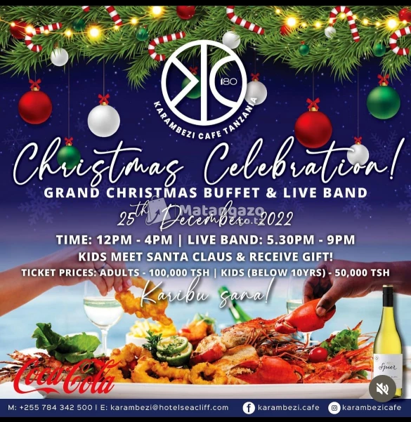 Grand Christmas Buffet & Live Band
