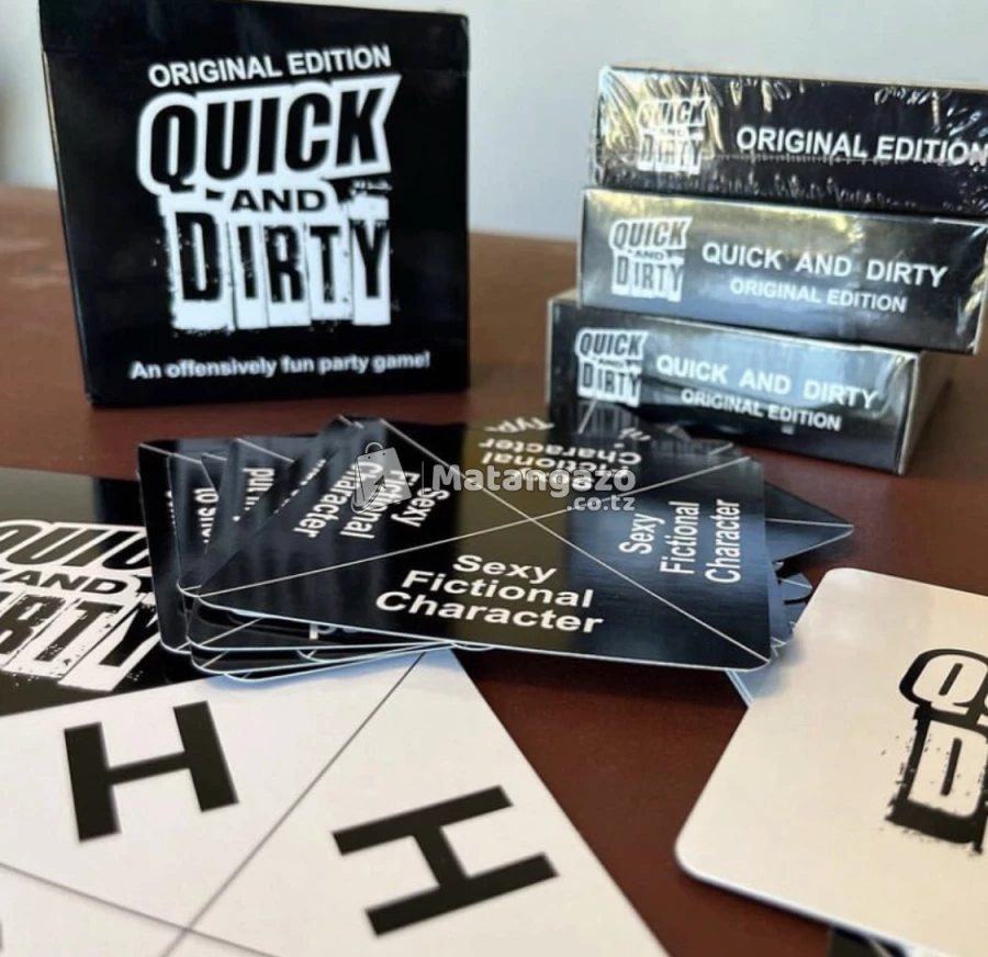Quick & Dirty Party Game