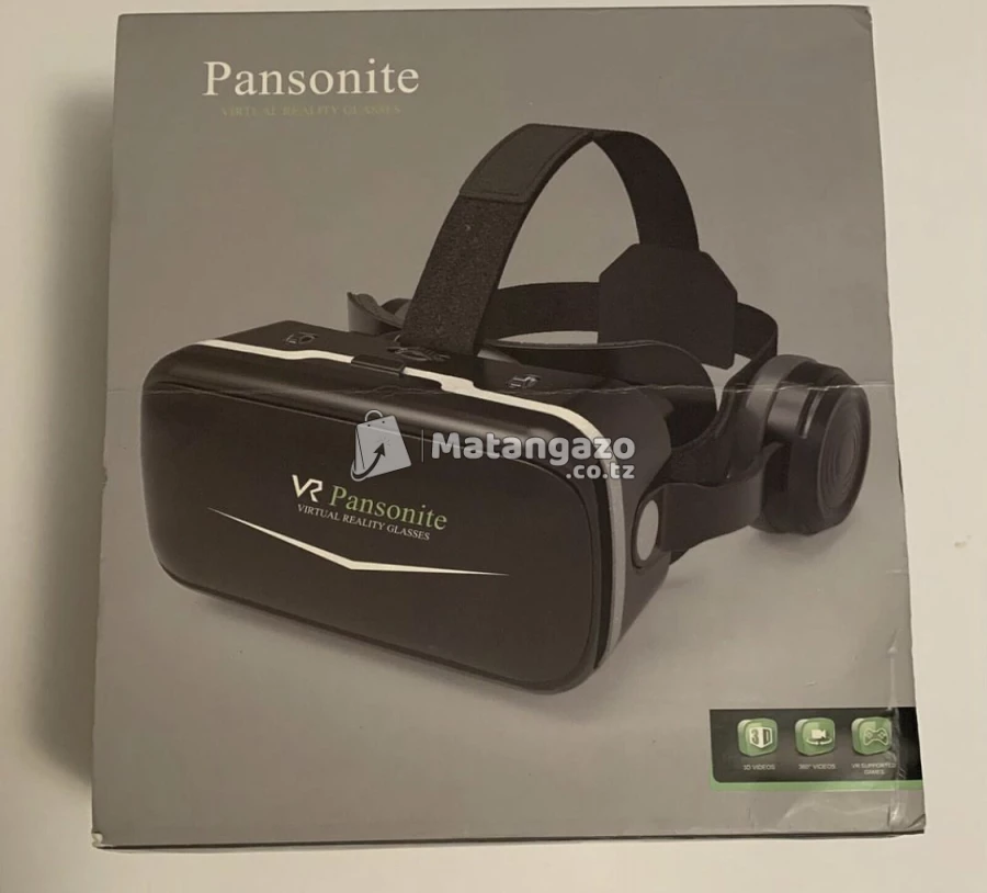 Pansonite Vr Headset 3d Glasses Virtual Reality W/ Remote Controller