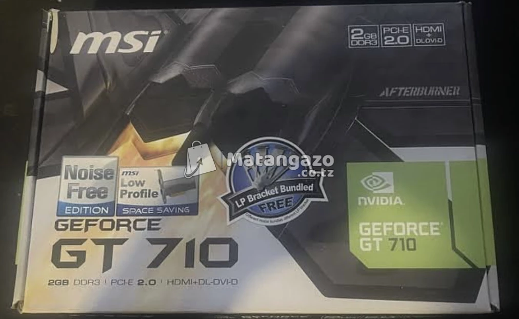 Msi Nvidia Geforce Gt 710 2gb Gddr3 Graphics Card