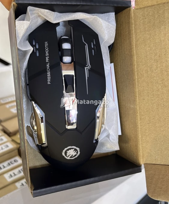 Pro Gaming Mouse Fps Shooter Rgb Wireless