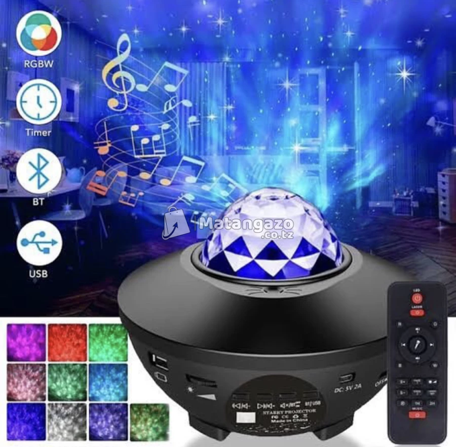 Star Projector Galaxy Night Light Projector