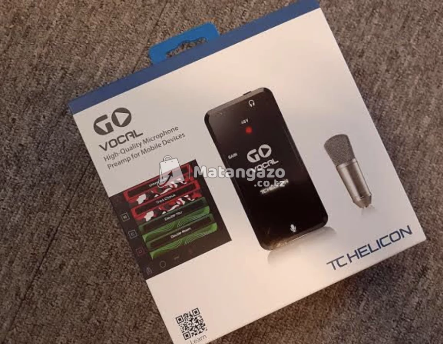 Tc Helicon Go Vocal Microphone Preamp For Mobile Devices