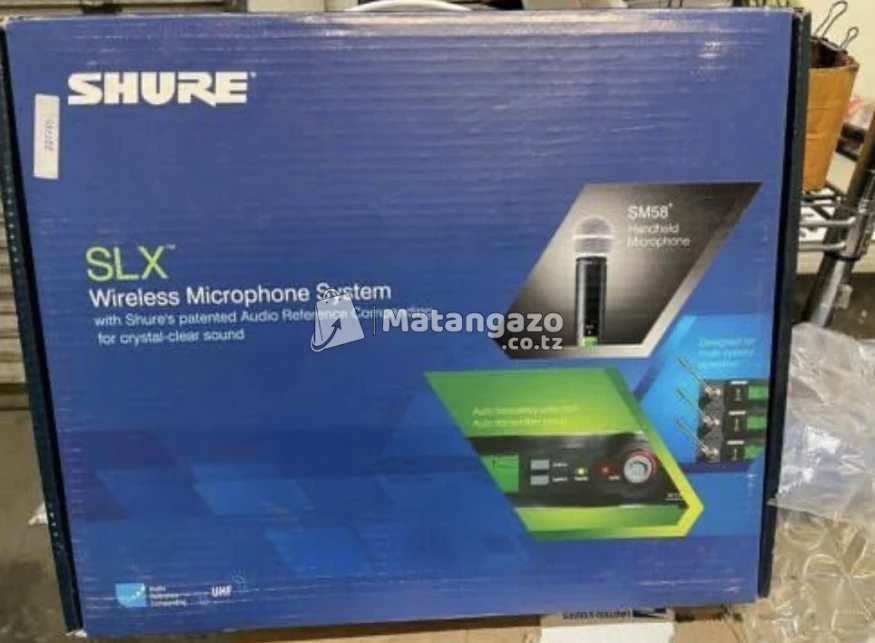 Shure Slx24 Sm58 Wireless Microphone System