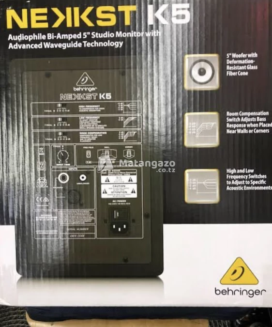 Behringer Nekkst K5 Studio Monitor Pair ,