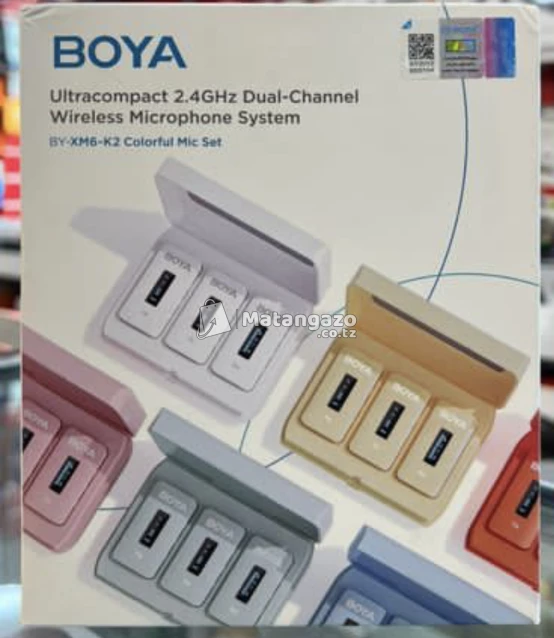 Boya Colorful Wireless Mic Set