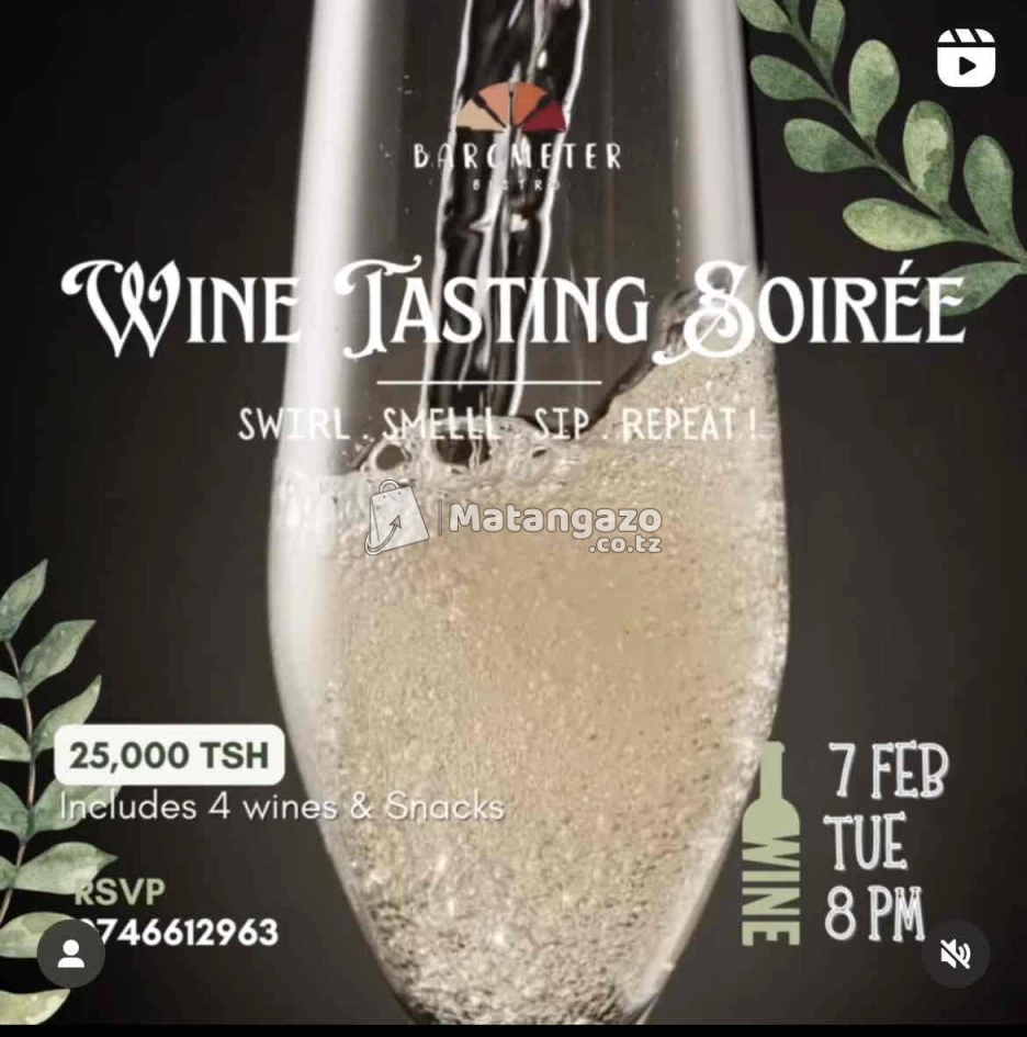 Wine Tasting Soiréé