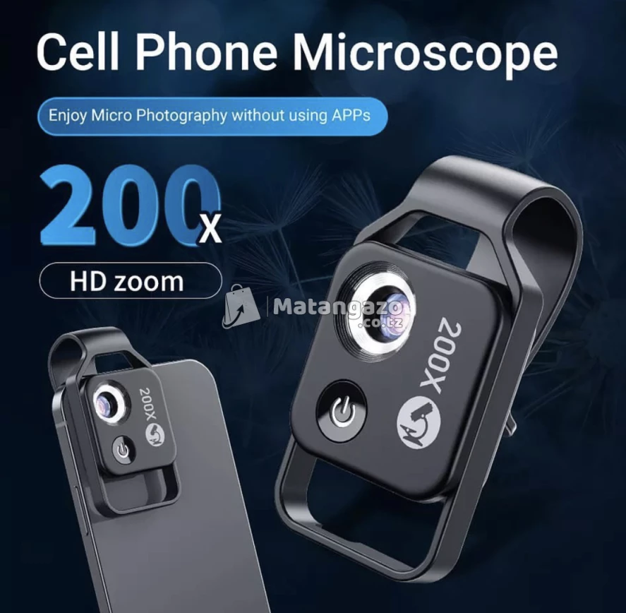 Apexel Lensa Microscope Smartphone 200x -