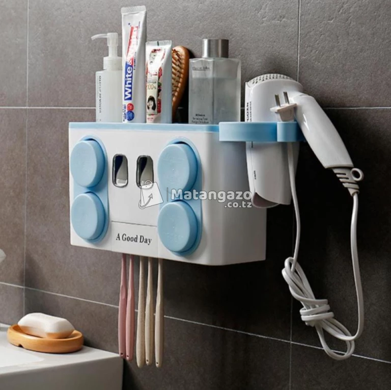 Mulfunctioning Toothbrush Holder