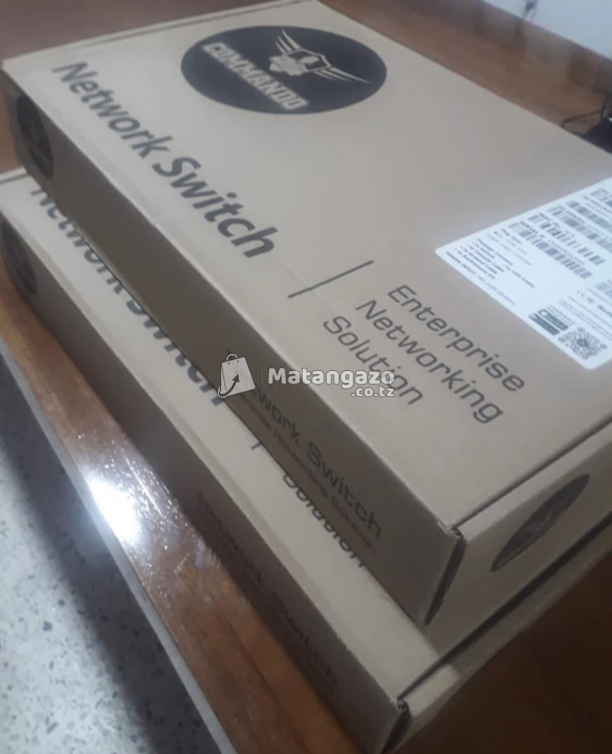 Commando Scout E1000 24ge Poe+  4ge/4sfp Combo Uplinks 450w  Unmanaged Switch
