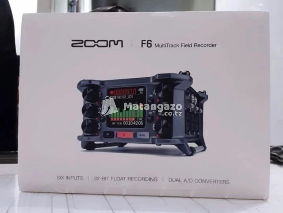 Zoom F6 Multitrack Field Recorder