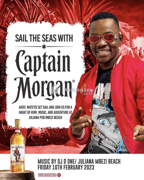 Sail The Seas With Captain Morgan