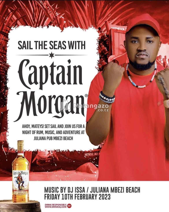 Sail The Seas With Captain Morgan