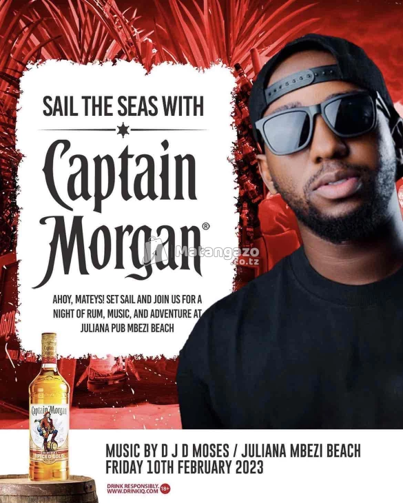 Sail The Seas With Captain Morgan