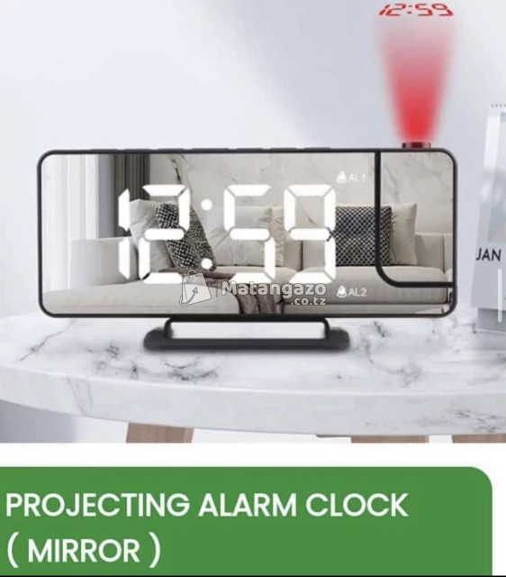 Projecting Alarm Clock Mirror