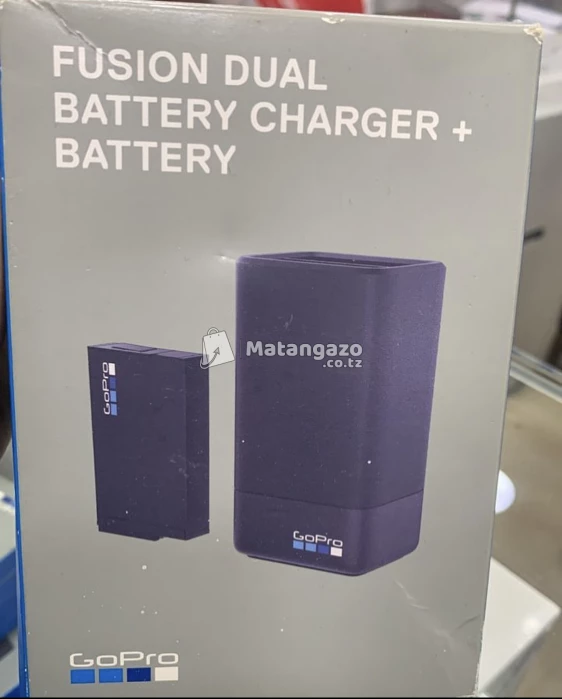 Gopro Fusion Dual Battery Charger + Battery
