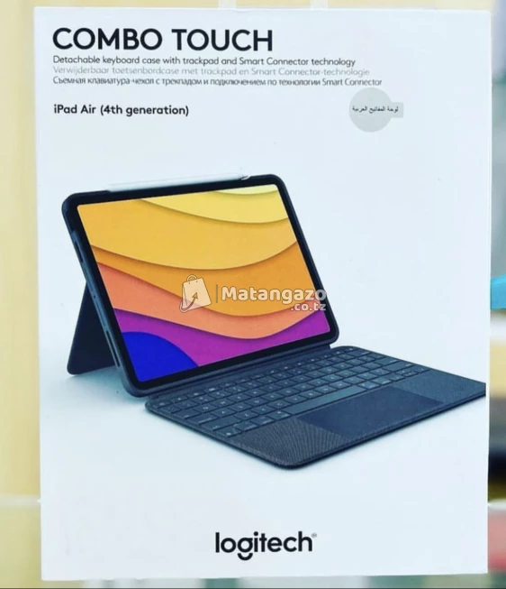 Logitech Combo Touch Keyboard Case  For Ipad Air 4th Generation