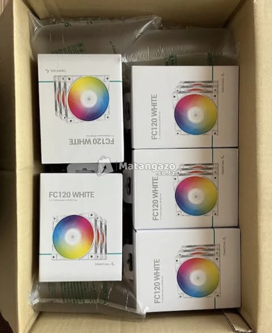 Fc120 White Rgb 3x Fan