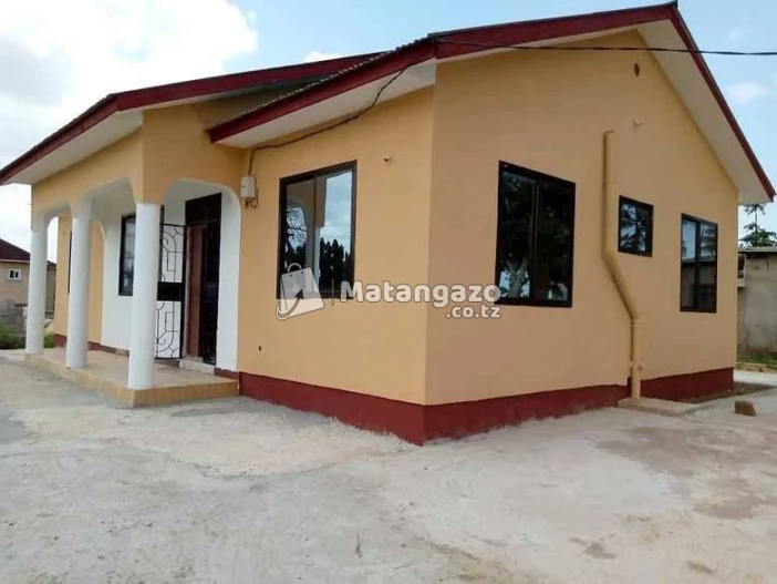 Nyumba Yenye Vyumba Vitatu Inayojitegemea Inapangishwa Ipo Bunju Dar Es Salaam Tanzania