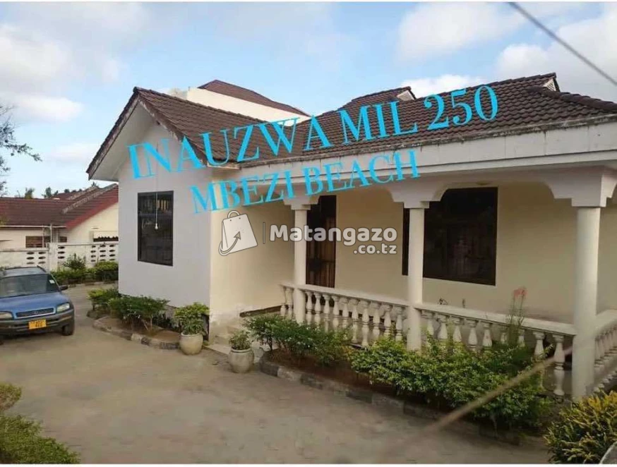 Nyumba Yenye Vyumba Vinne Inauzwa Ipo Mbezi Beach Dar Es Salaam Tanzania
