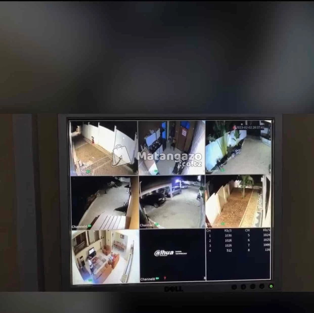 Cctv Camera And Electric Fence