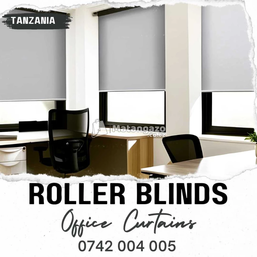 Roller Blinds In Tanzania- Many Colours