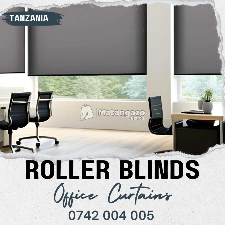 Roller Blinds In Tanzania- Many Colours