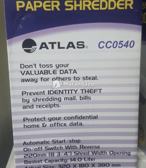 Atlas Executive Shreeder Cc0540