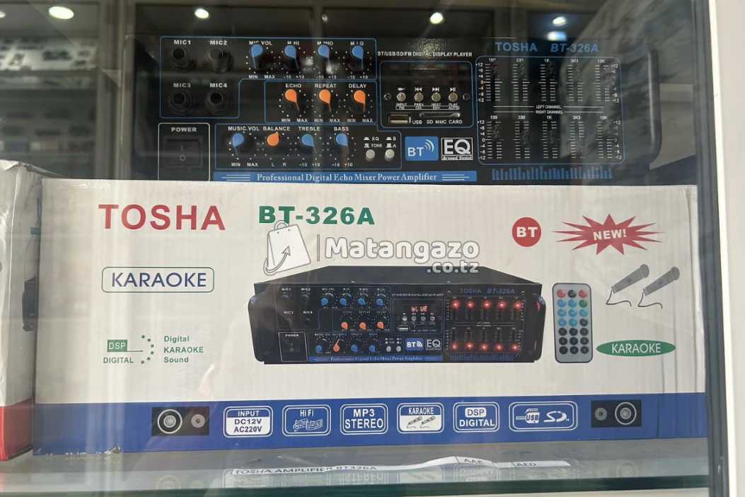Tosha Karaoke Digital Sound Bt-326a